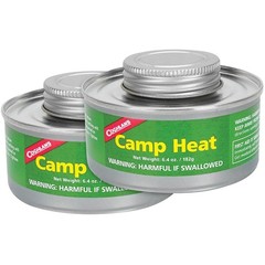 Coghlan’s Camp Heat Emergency Cooking Fuel Can (6 Pack), Recloseable 4-6 hr Burn