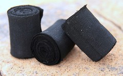Charcloth char cloth, Fire starter, Bushcraft 12 ft. x 2 in. rated 5-stars!!