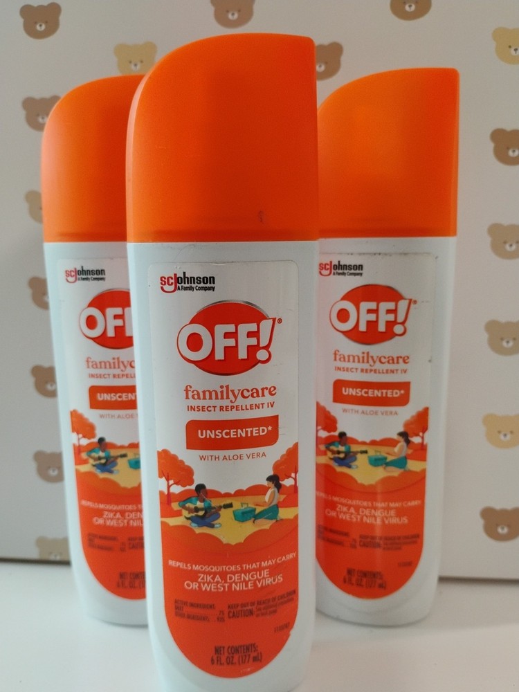 Off Family Care Unscented Insect Repellent 6 Fl Oz ; 3 Pack