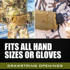 Lone Trail Hiking Hunting Hand Warmer Pouch Hiking And Camping 500D Water