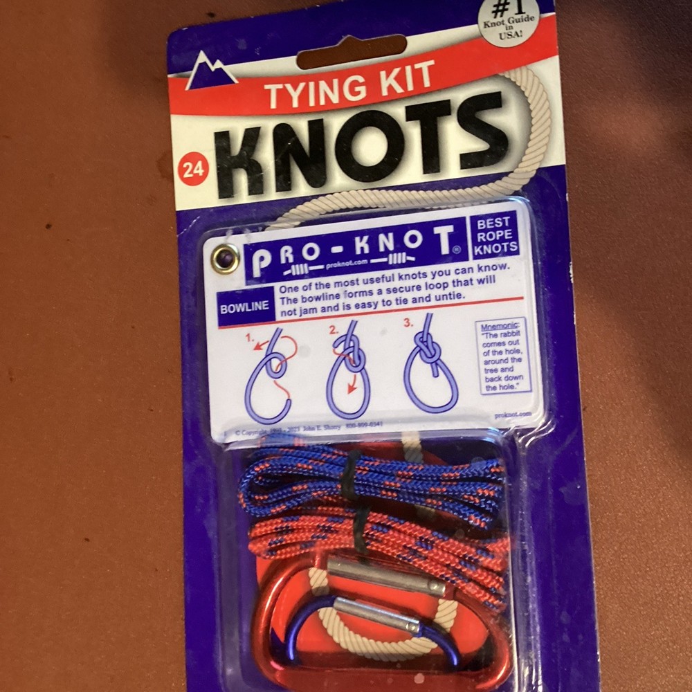 Pro – Knots Tying Kit 24 Knots # PKKIT101