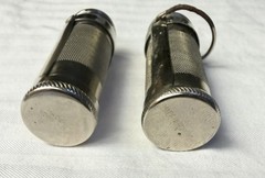 Lot Of 2 Waterproof Aluminum Match Case Prepper Survival Camping Fishing Hiking