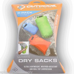 Dry Sacks Great for keeping your gear Dry! 3 Pack Combo