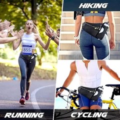 Running Waist Bag with Water Bottle Holder