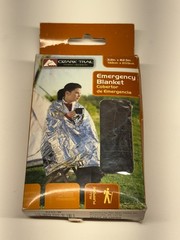 2x Ozark Trail Emergency Blanket Wind & Waterproof Aluminized Polymer 52×82.5 in