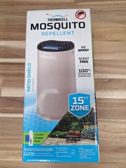 Thermacell Mosquito Repellent Patio Shield 15 ft Zone No Spray Scent Free