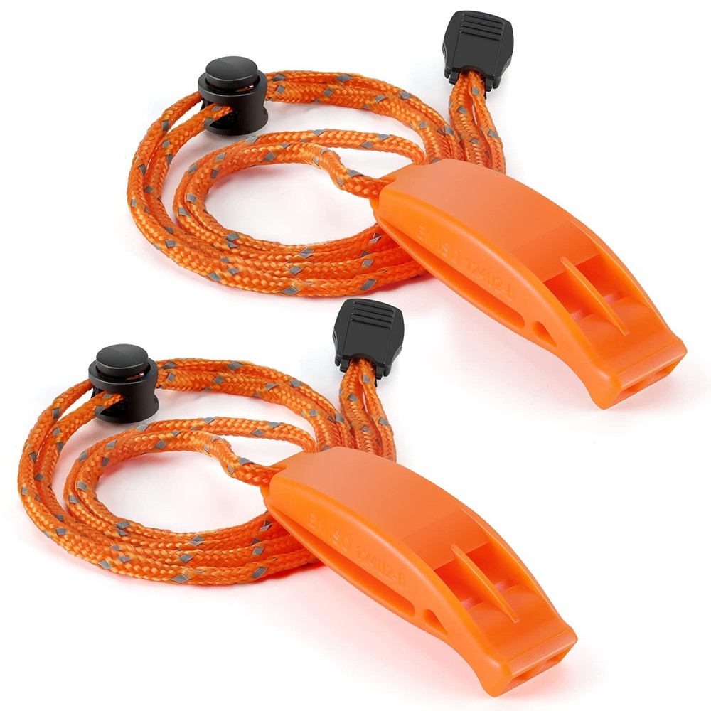 Super Loud Hipat Emergency Safety Whistle with Lanyard Ideal for Kayak Outdoor