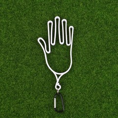 Golf Gloves Holder With Carabiner Golf Gloves Stretcher Golfer Tool Supplies