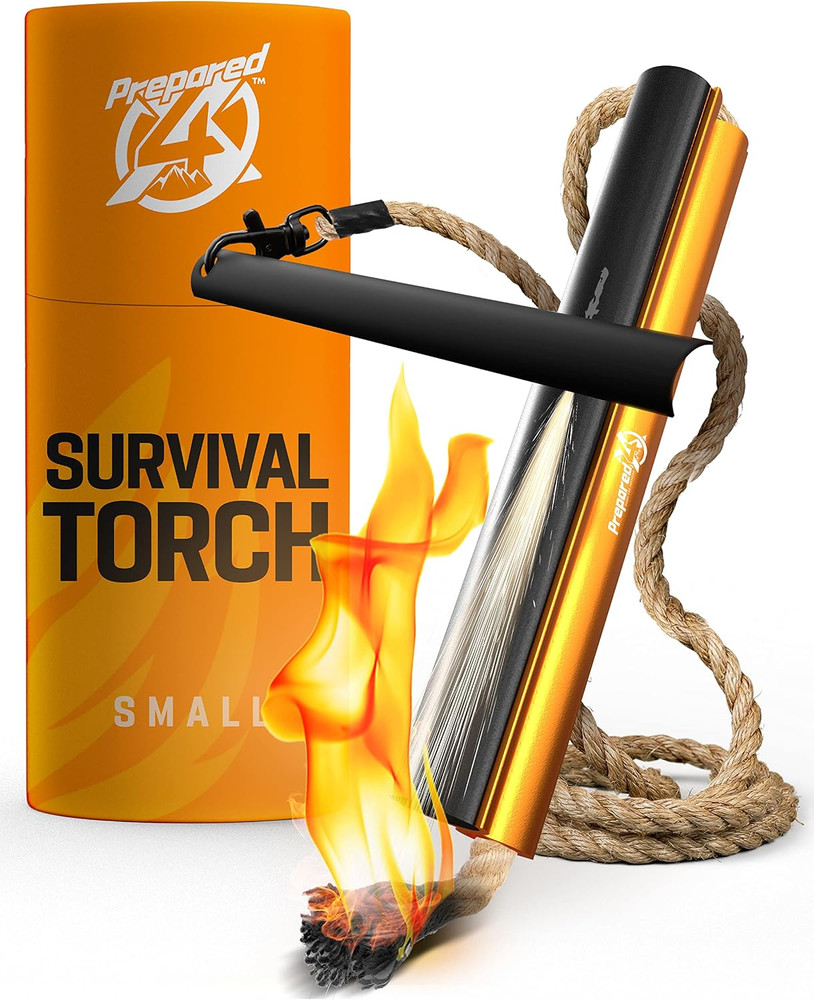 Fire Starter Survival Tool – All-In-One Flint and Steel Fire Starter Kit – Ferro