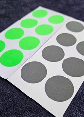x-repair 16pcs Self Adhesive Repair Patches Circles Repair Stickers Nylon