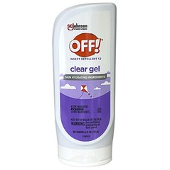 OFF! INSECT REPELLENT CLEAR GEL Fragrance-Free 8-hours Protection Skin Hydrating