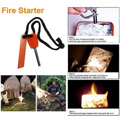 Survival Kit Outdoor Emergency Gear Kit for Camping Hiking Travelling or