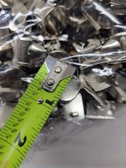 200 Pack Small Stainless-Steel Whistles with Lanyards Loud Sound SEALED NEW