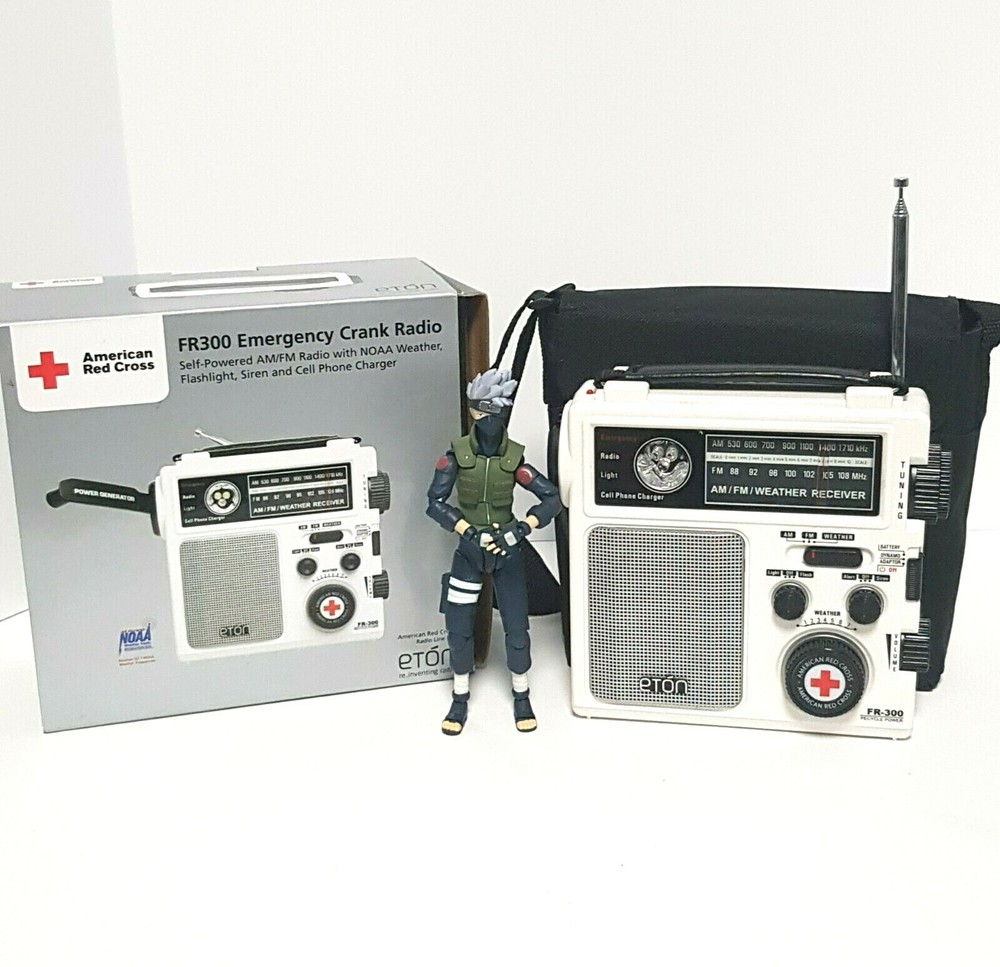 ETON FR-300 Emergency Am/fm Radio – Crank Power American Red Cross
