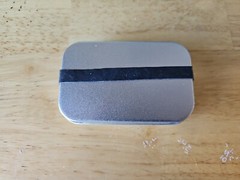 Pocket Tinder kit in a altoids style tin