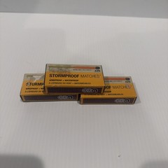 Industrial Revolution Stormproof Matches – Orange (3 Pack) New