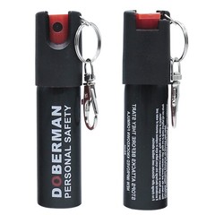 Pepper Spray 20ml Black Security Self Defense Keychain Belt Clip