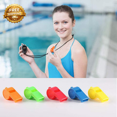 72Pcs Plastic Whistles Bulk Whistles Training Sports Whistles Loud Toys Whistle