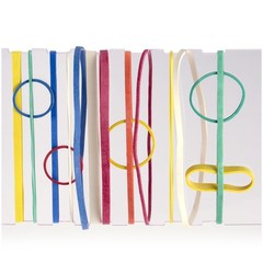 Officemate Assorted Size and Color Rubber 0.05 x 5.75 x 1.75 inches,