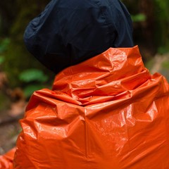 2 Pack Heavy Duty Mylar Emergency Sleeping Bag Outdoor Camping Survival Shelter