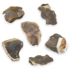 Natural Flint / Chert Stones for Primitive Fire Making – 6-8 pcs [.5 lb]