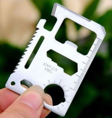 Excellent Holiday Stocking Stuffers – 14-in-1 Multitool Card – 5/10/20 PAKs