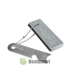 2 Packs Magnesium Block Flint Fire Starter Emergency Survival Camping
