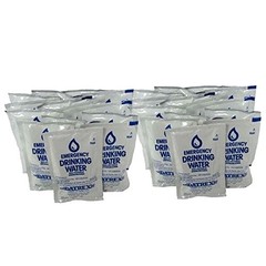 Datrex Emergency Water Packet 4.227 oz – 3 Day/72 Hour Supply (18 Packs), White