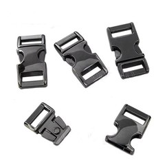 4pcs 10mm 15mm 20mm 25mm Metal Side Release Buckles for Pet Dog Cat Collar DIY