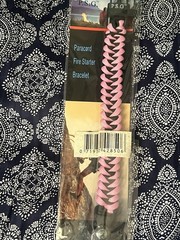 Survival Bracelet Small Military Grade Nylon Paracord 10ft multicolor 4 Pack New