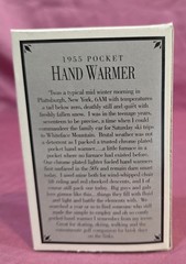 Restoration Hardware 1955 Metal Catalytic Hand Warmer, Silver, Portable Reusable