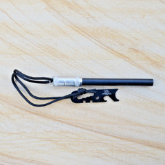 Ferrocerium Ferro Rod Flint Fire Starter Waterproof Aluminium + Extra large Rod