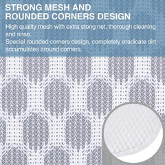 3 pcs Durable Honeycomb Mesh Laundry Bags for Delicates 12″ x 3 Medium, White