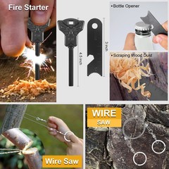 Survival Kit, Gifts for Men Dad Husband, Emergency Survival Gear and Equipmen…