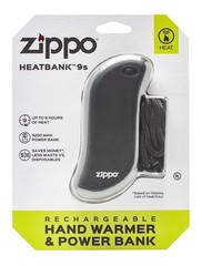 Black HeatBank® 9s USB Rechargeable Hand Warmer – 40582