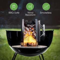 24 Waterproof Natural Wood Fire Starters – Perfect for Campfires & Grills