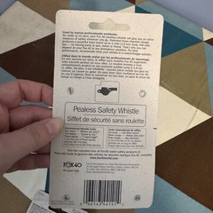 Fox 40 Safety whistles (4 pack) brand new unopened.