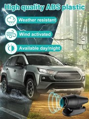 8PCS Deer Warning Whistles with Self-Adhesive for Safer Driving