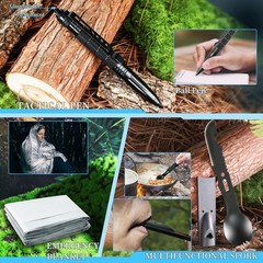 37-in-1 Survival Kit for Men – Emergency Gear, Camping & Hiking Essentials, Gift