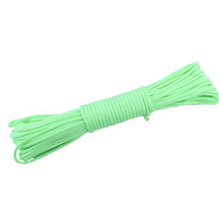 5/15/30m Luminous Rope 9 Strands 4mm Paracord Nylon 550 Cord Outdoors Equipment