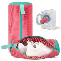 COKORA Shoe Washing Machine Bag, 2 Piece, Laundry XX-Large, Pink/Green-2PCS
