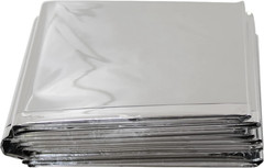Emergency Mylar Blanket Pack of 25 Lightweight Thermal Reflective Survival Blank