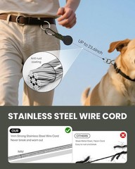 3Pcs Paracord Lanyard Set Retractable Keychain Badge Reel ID Key Holder