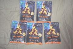 Fire Starter Camping Survival 1000 Deg Insta Fire Starter 5 Bags Waterproof Bag