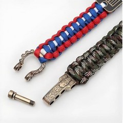 Hewnda 10 Sets Zinc alloy Bow Shackles,Paracord Buckles, Adjustable D-Buckles