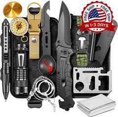 Kit De Supervivencia 14 En 1, Equipo Y Equipo De Supervivencia Potente NUEVO US