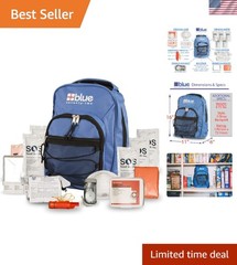 Blue Seventy-Two | 72 Hour Emergency Backpack Survival Kits for 1 Person | Su…