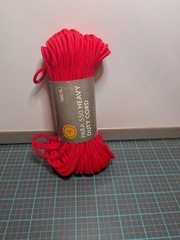 Ultimate Survival Technologies Paracord 100′ 550lb Test 100% Nylon Orange – New