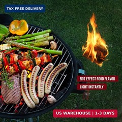 Fire Starter Squares 64 – Fire Starters for Fireplace,Chimney,BBQ Grill,Camping