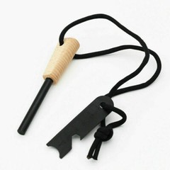 Fire Starter Flint Steel Striker Ferro Rod Waterproof Firesteel Camping Lighter